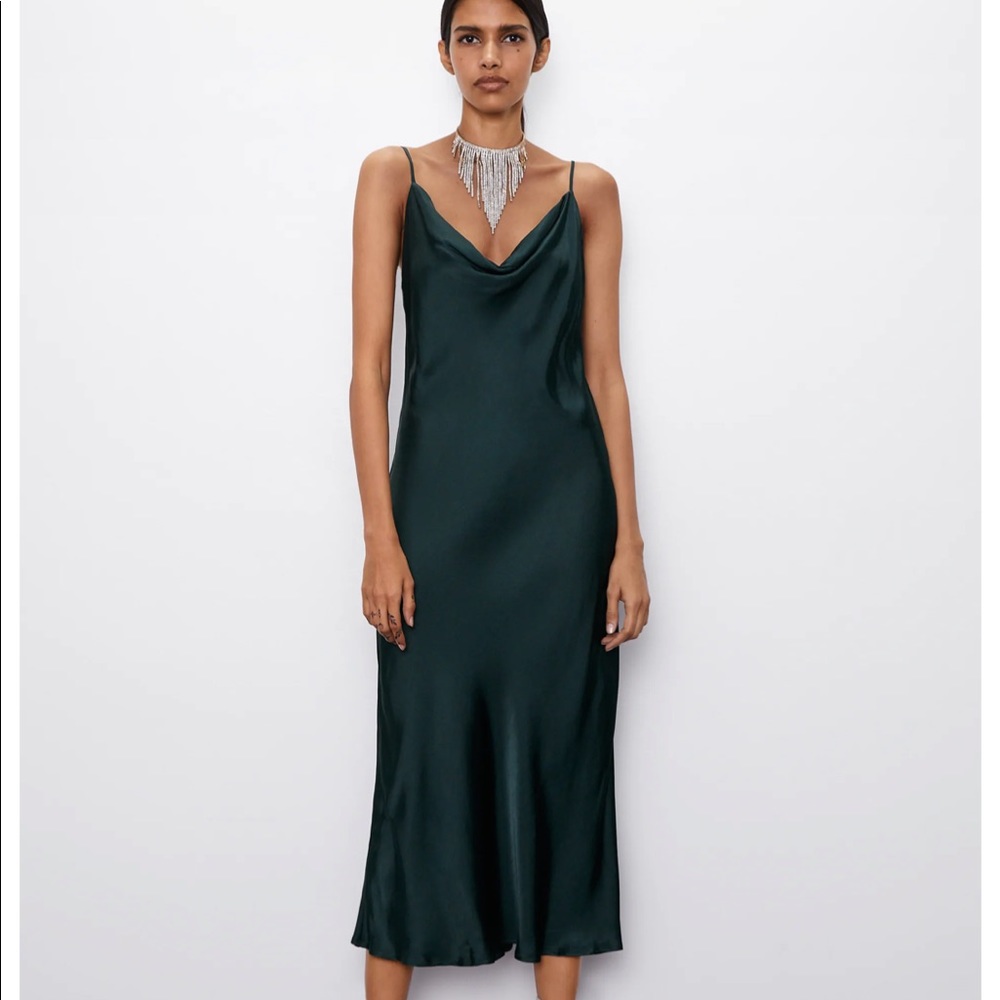 Zara Midi Slip Dress